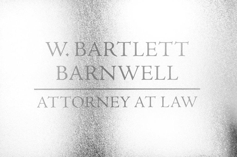 W. Bartlett Barnewell Attorney at Law